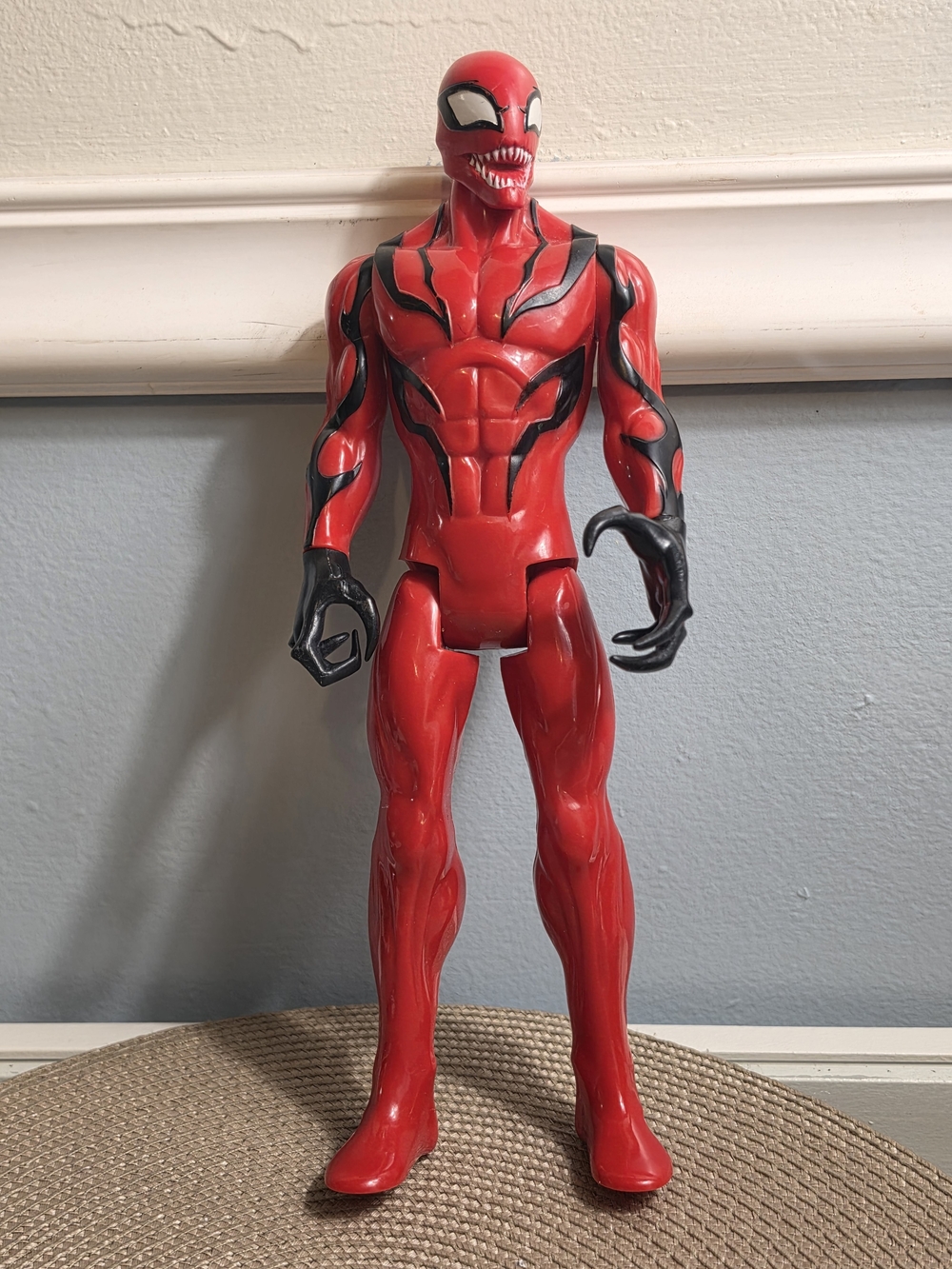 Marvel Ultimate Spider-Man Titan Hero Series Carnage 12" Action Figure Hasbro C0